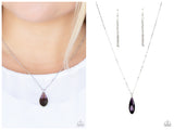Prismatically Polished - Purple Necklace