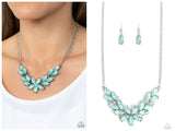 Ethereal Efflorescence - Green Necklace