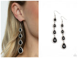 Confidently Classy - Black Earring