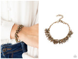 Twinkly Twilight - Brass Bracelet