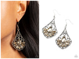 Exemplary Elegance - Brown Earring