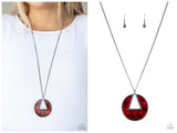 Chromatic Couture - Red Necklace