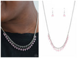 DEW a Double Take - Pink Necklace