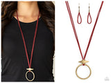 Noticeably Nomad - Red Necklace
