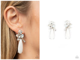 DIY Dazzle - White Post Earring