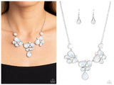 Everglade Escape - White Necklace