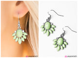 Demurely Demure - Green Earring