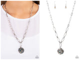Stardust Saucer - Blue Necklace