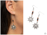 Sunshiny Days - Black Earring