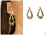 Industrial Antiquity - Brass Post Earring