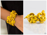 Cancun Catch - Yellow Bracelet