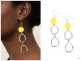 Surfside Shimmer - Yellow Earring