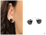 Modest Motivation - Black Post Earring