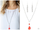Titanic Splendor - Red Necklace