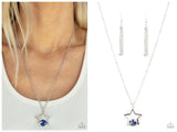 Starry Fireworks - Blue Necklace