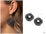 SPOKE Too Soon - Black Earring