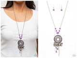 Making Memories - Purple Necklace