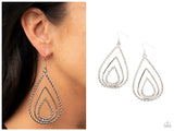 Tastefully Twisty - Silver Earring