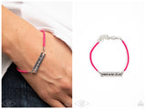 Have Faith - Pink Bracelet