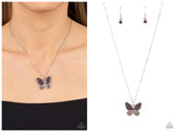 Flutter Forte - Purple Necklace