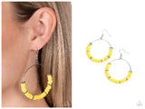 Loudly Layered - Yellow Earring