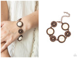 Fredonia Flower Patch - Copper Bracelet
