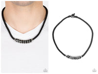 Primitive Prize - Black Urban Necklace