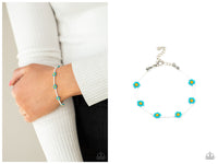 Camp Flower Power - Blue Bracelet