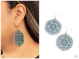 MANDALA Effect - Blue Earring