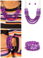 Bright Bold Purple Set