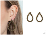 Diva Dust - Brass Post Earring