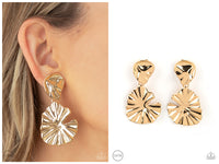 Empress Of The Amazon - Gold Clip-on Earring