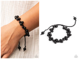 Vintage Versatility - Black Bracelet