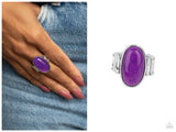 Mystical Mantra - Purple Ring