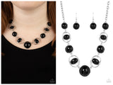 Eye of the BEAD-holder - Black Necklace