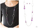 Very Visionary - Purple Necklace