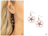 Petal Power - Copper Earring