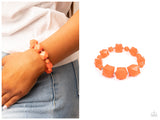 Trendsetting Tourist - Orange Bracelet