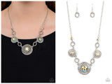 Cosmic Cosmos - Yellow Necklace