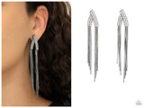 It Takes Two To TASSEL - Black Post Earring