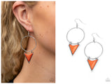 Sahara Shark - Orange Earring