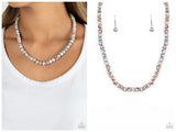 Gobstopper Glamour - White Necklace