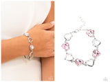 Sentimental Sweethearts - Pink Bracelet
