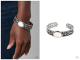 Rural Repose - White Bracelet