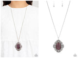 Dream Board Dazzle - Purple Necklace