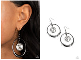 Urban Echo - Black Earring