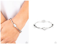 Chiseled Craze - White Bracelet