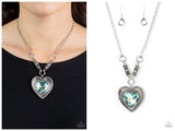 Heart Full of Fabulous - Blue Necklace