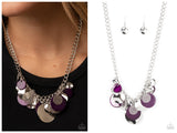 Oceanic Opera - Purple Necklace