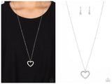 Dainty Darling - White Necklace